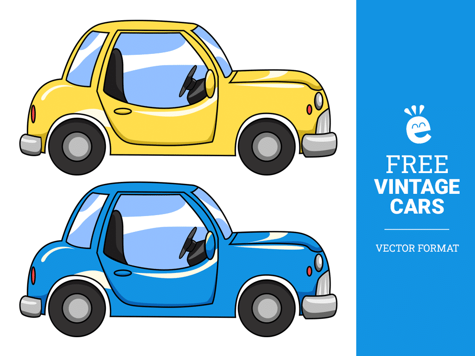 Old Cars - Free Vector Graphics