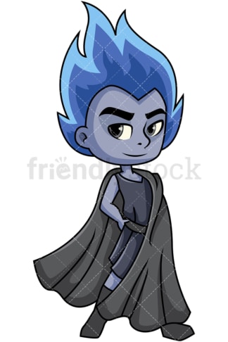 Hades god of the underworld. PNG - JPG and vector EPS (infinitely scalable). Image isolated on transparent background.