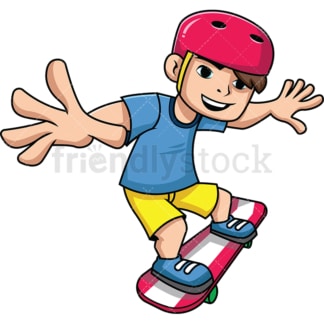 Teenager on skateboard. PNG - JPG and vector EPS file formats (infinitely scalable). Image isolated on transparent background.