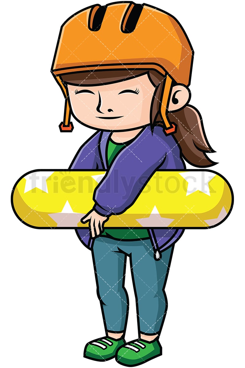 Woman skateboarder. PNG - JPG and vector EPS file formats (infinitely scalable). Image isolated on transparent background.
