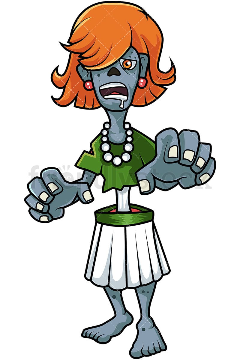 Female Zombie Cartoon Characters