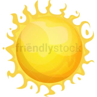 The Sun. PNG - JPG and vector EPS (infinitely scalable).