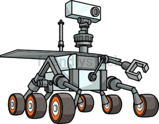 Mars rover. PNG - JPG and vector EPS (infinitely scalable).