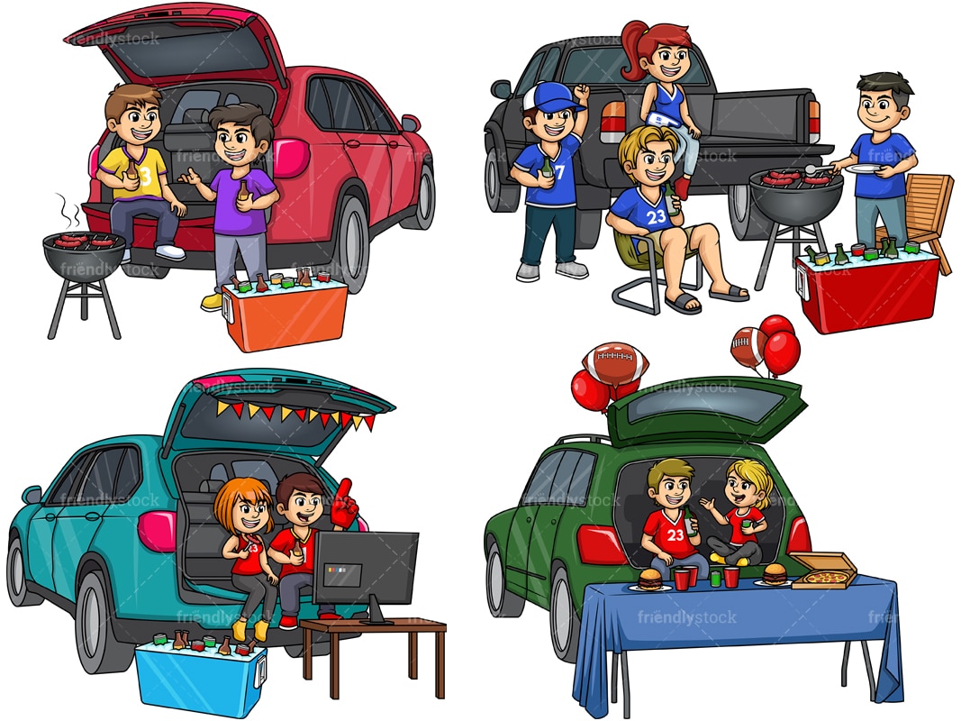 Football Tailgate Food Clipart