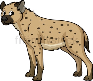 Wild hyena. PNG - JPG and vector EPS (infinitely scalable).