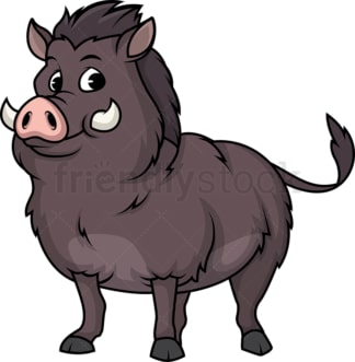 Wild boar. PNG - JPG and vector EPS (infinitely scalable).