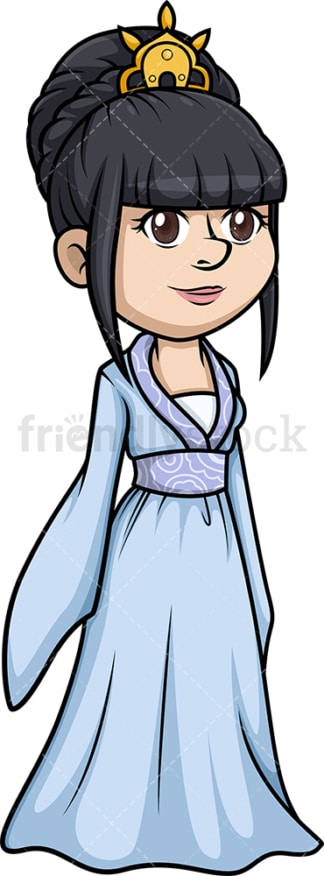 Beautiful princess. PNG - JPG and vector EPS (infinitely scalable).