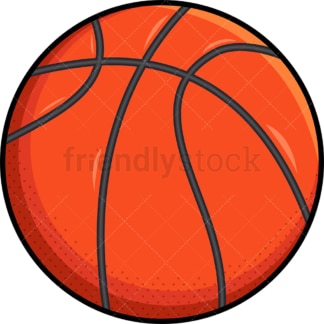 Orange basketball ball. PNG - JPG and vector EPS file formats (infinitely scalable). Images isolated on transparent background.
