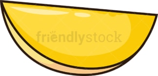 Mango slice. PNG - JPG and vector EPS file formats (infinitely scalable). Image isolated on transparent background.