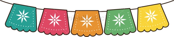 Cinco de mayo decorations. PNG - JPG and vector EPS file formats (infinitely scalable). Image isolated on transparent background.