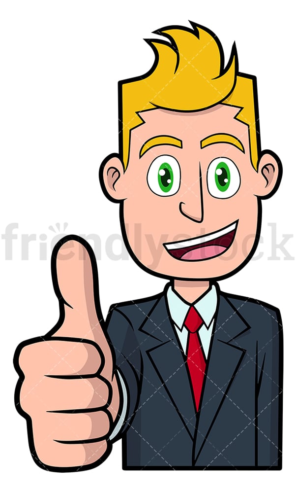 happy person clip art thumbs up