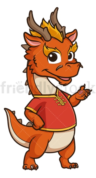 Chinese happy new year dragon. PNG - JPG and vector EPS (infinitely scalable).