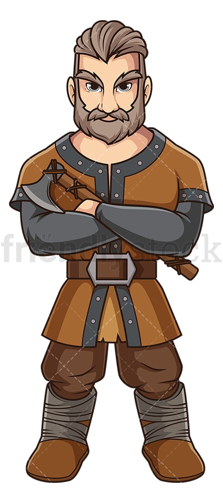 Bjorn ironside. PNG - JPG and vector EPS file formats (infinitely scalable). Image isolated on transparent background.