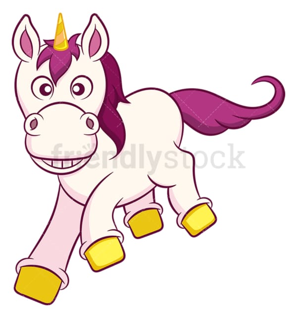 Funny unicorn. PNG - JPG and vector EPS (infinitely scalable).