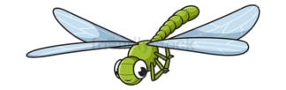Cute dragon fly. PNG - JPG and vector EPS file formats (infinitely scalable). Image isolated on transparent background.
