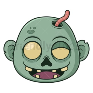 Zombie head. PNG - JPG and vector EPS (infinitely scalable).