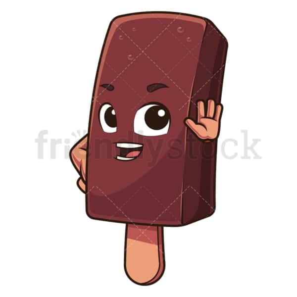 Ice pop stop gesture. PNG - JPG and vector EPS (infinitely scalable).