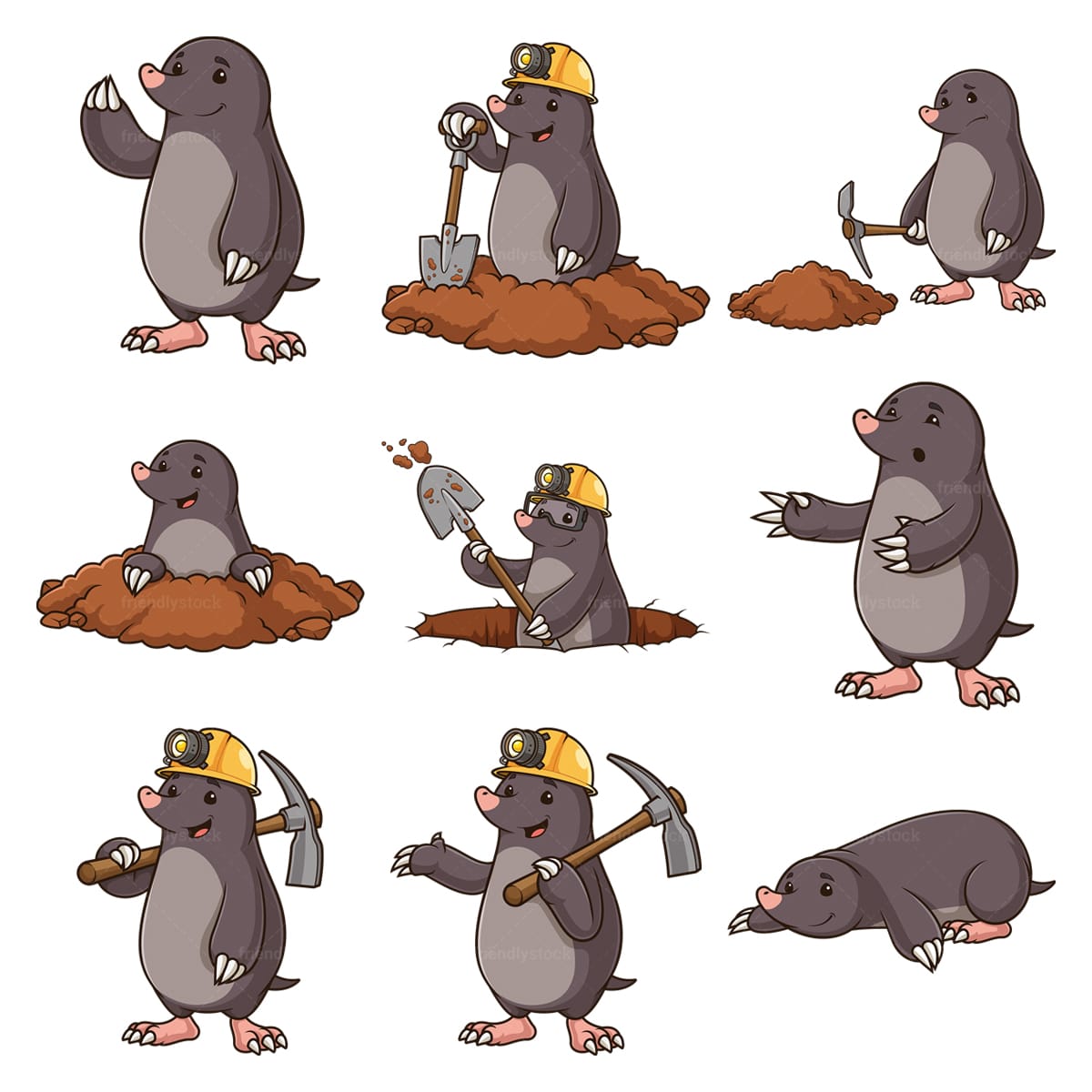 17 Mole SVG, Mole PNG, Mole Vector Clipart, Mole Graphics, Mole